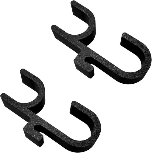 2PCS Car Trunk Umbrella Hook, Multifunctional Double Hook Automotive Back Seat Organizer