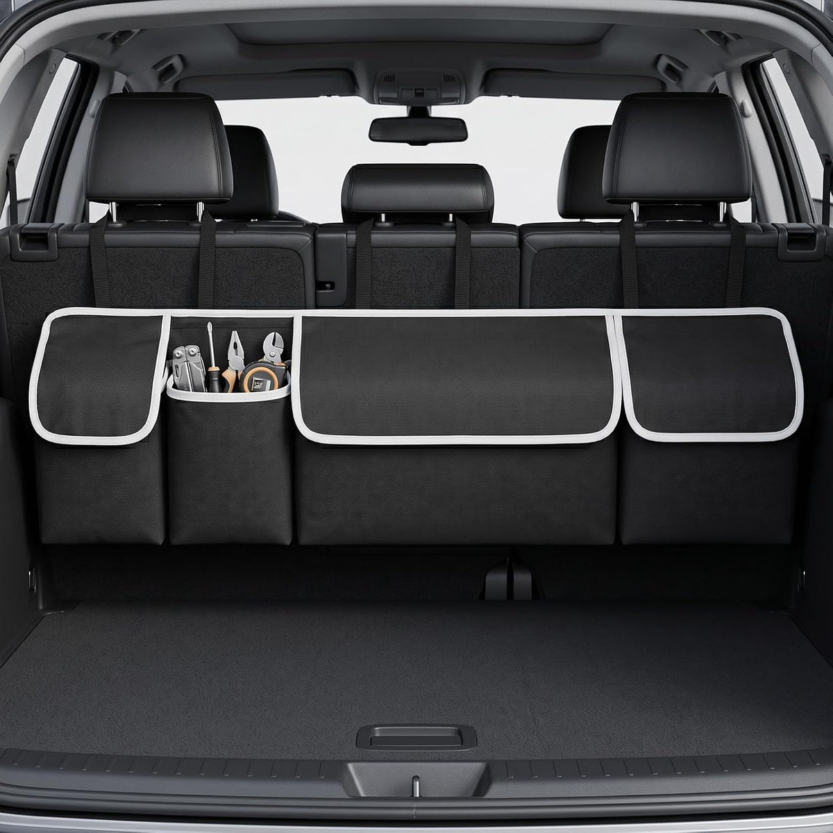 Car Trunk Organizer for SUV, Hanging Backseat Storage Bag 40.16" x 11.02"