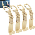 Anti-drop Car Headrest Hooks 4 Pack Seat Organizer for Bags